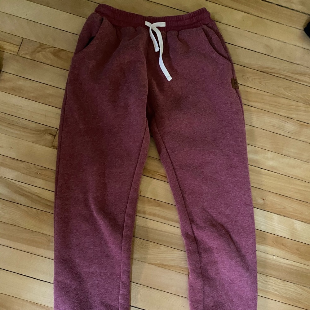 NEW light red sweatpants LTD